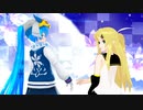 【MMD】ミクさんと大人リンちゃんでアンノウンマザーグース♪【ノーエフェクト祭】
