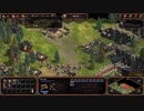 AgeOfEmpires AOE実況プレイ 大和_日出ずる国4-3(山の寺院)