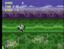 ソニック3＆ナックルズ　Marble Garden １ ソニック 0:24　世界記録