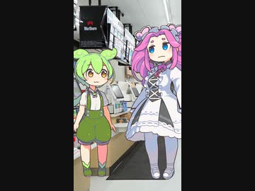 【VOICEVOXショートコント】コンビニその1 その2 四国めたん ずんだもん