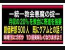 22/10/15夜夜　統一教会信者、給料の20％強制徴収されます。