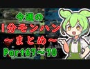 【サンブレイク】今週の1分モンハンまとめ【Part67～70】