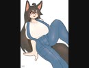 エロいメスケモを描くお絵かきタイムラプス