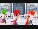 【MMD】QUEEN【重音テト　波音リツ　GUMI】