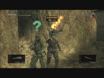 MGS3 HD メッタギリソリッド - ナイフプレイ CHAPTER.３