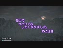 雪山でサバイバルしたくなりました。15.5日目