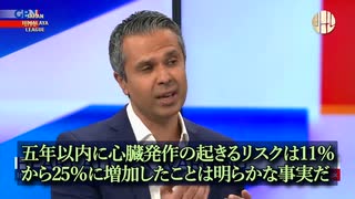 接種で４人に１人が心疾患を患う