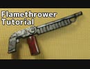 Flamethrower tutorial - [How to make cosplay weapon]