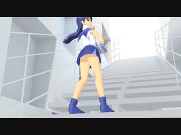 【MMD】如月千早ちゃんが階段の上でFRI. SAT. SUNを踊る