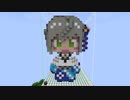 【minecraft】hololive 白銀ノエル(正月Ver)の作り方