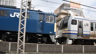 【ありがとうトップナンバー】EF64 1031+E217系クラY-1編成(NN廃車配給)東戸塚通過