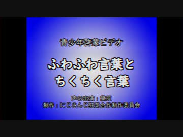 【狂気合作単品​】青少年啓蒙ビデオ(声の出演：黛灰)
