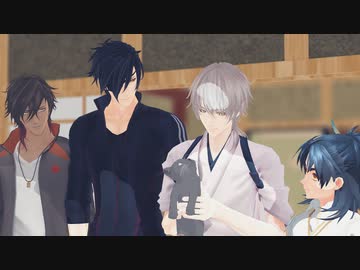 【MMD刀剣乱舞】鶴丸猫日記11【MMD紙芝居】