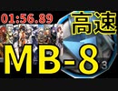 【孤島激震】MB-8たぶん最速高速周回10人編成中級異鉄
