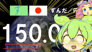 【ずんだもん】ずん安150円【四国めたん】