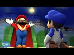 [SMG4]マリオ、電球を回して取り付ける