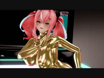 【MMDアズレン】ブレマートンで金粉ヌリヌリダンス