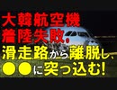 【韓国ニュース】大韓航空機､着陸失敗｡滑走路から離脱し､●●に突っ込んで､機体の勢い止まる!【ゆっくり解説】