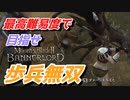 【Mount & Blade 2】近接のみの歩兵一人で無双する事を最高難易度で目指す　その１３