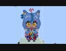 【minecraft】hololive 雪花ラミィ(正月Ver)の作り方