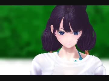 濡れＴシャツのお栄ちゃん 前半 厚塗りイラストメイキング