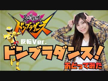 【暴太郎戦隊ドンブラザーズ】反転Ver. ドンブラダンス！【踊ってみた】
