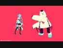 【DANCE aROUND】Wow Wow VENUS(2人でVENUS)をダンアラのマスコットと初音ミクで踊る