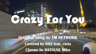 【DTMカバー】Crazy For You / TM NETWORK【歌ってみた】【Chorus初音ミク】