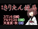 【競馬予想】天皇賞秋・スワンS・アルテミスS2022【週刊きりたん競馬】