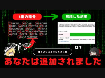 【謎の暗号】ボイスメールに残されたメッセージ042933964230の考察【ゆっくり解説】