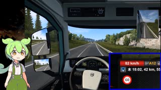 安全運転ずんだもん【ETS2】その1