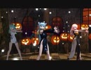 用力MMD-RUMI X MIKU X LUKA-happy halloween-4K