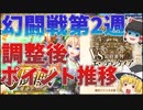 幻闘戦第2週　調整後のポイントはどうなった？