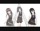 【MMD艦これ】第十五駆逐隊（-1）による『アンデッドエネミー』【カメラ＆目線＆表情配布】