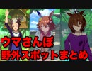【 ウマ娘 】ウマさんぽ野外スポットまとめ星1ウマ娘編