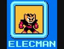 [実況]  ロックマンシリーズ（NES・3DS・FC・MD・GB・PS・PS2・Wii・NGP）エレキマンステージ見比べ（ロールちゃん追加）