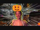 ハロウィンのお菓子をひったくられる高校生君