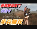 【Mount & Blade 2】近接のみの歩兵一人で無双する事を最高難易度で目指す　その１７