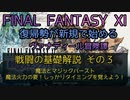 【FF11】戦闘の基礎解説 その３ 魔法とマジックバースト　魔法火力の要！しっかりタイミングを覚えよう！