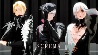 【パニグレMMD】SCREAM【吸血鬼と狩人と道化師】