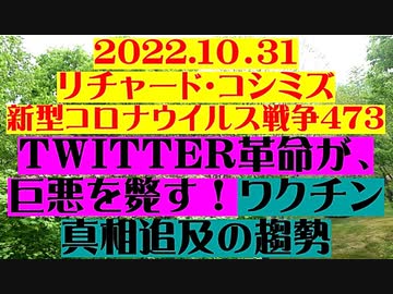 【2022年10月31日：リチャード・コシミズ Internet 講演 （ ニコニコ生放送 ）（ 改良版 ）】