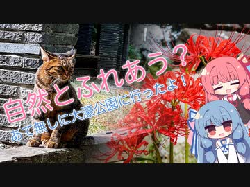自然とふれあう？あて無しに大濠公園に行ったよ！【VOICEROID旅行】