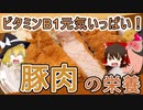 【ゆっくり解説】豚肉の栄養について解説！
