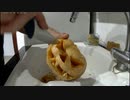 ハロウィンかぼちゃ作り - Making Halloween Pumpkin