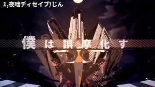 【全50曲】最高に厨二心を擽られるボカロ曲サビメドレー！