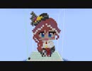 【minecraft】hololive 鷹嶺ルイ(正月Ver)の作り方