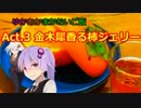 ゆかあかまかないご飯 Act.3【金木犀香る柿ジェリー】