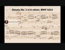 バッハ：6つのヴァイオリンとチェンバロのためのソナタ BWV1014～1019