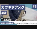 美波「カワキヲアメク」をテナーサックスで演奏 楽譜 コード 付き演奏動画