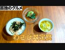 【爆速料理】孤独のグルメから　わさび丼　編　